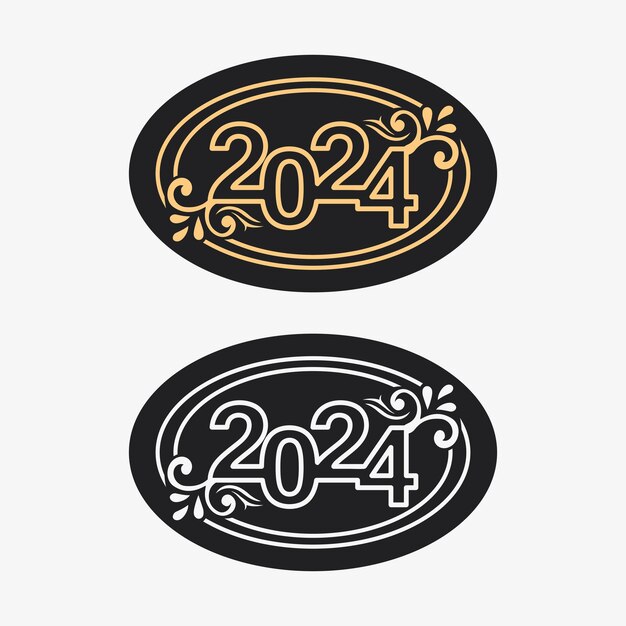 Premium Vector 2025 New Year and Christmas logo 2025 number design
