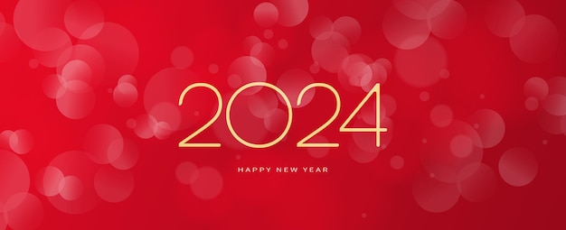 벡터 2024년 새 디자인 템플릿: 포스터, 플라이어, 달력 표지 및 미디어 포스트
