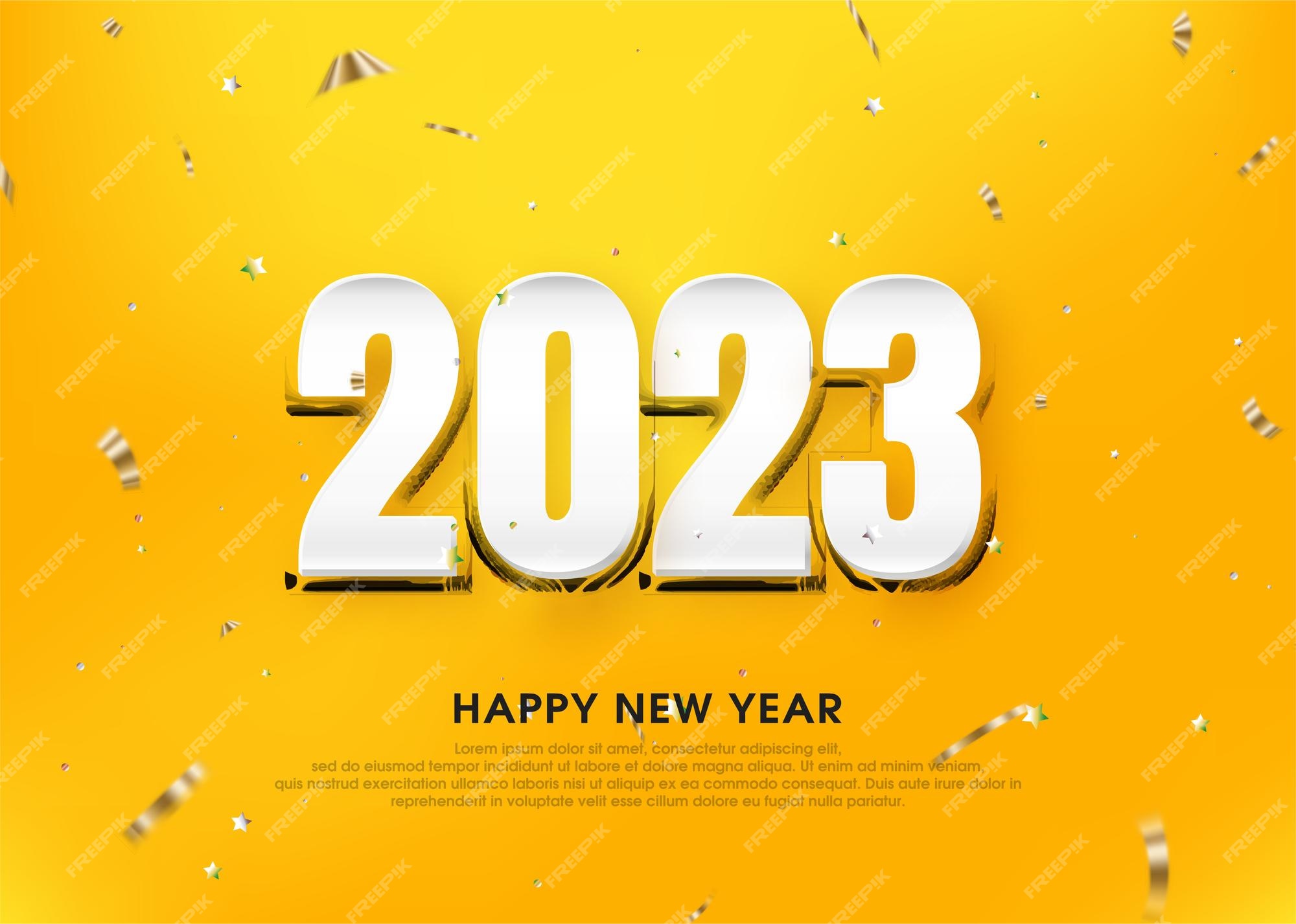 Premium Vector | 2024 number vector background happy new year 2024 ...