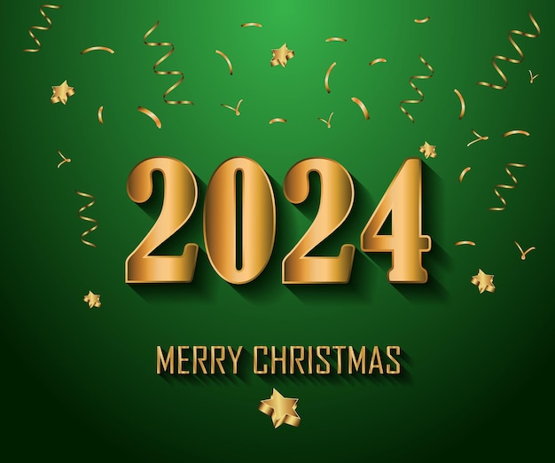 2024 Vrolijk Kerstfeest achtergrond voor uw seizoensgebonden uitnodigingen festival posters groetjes kaarten