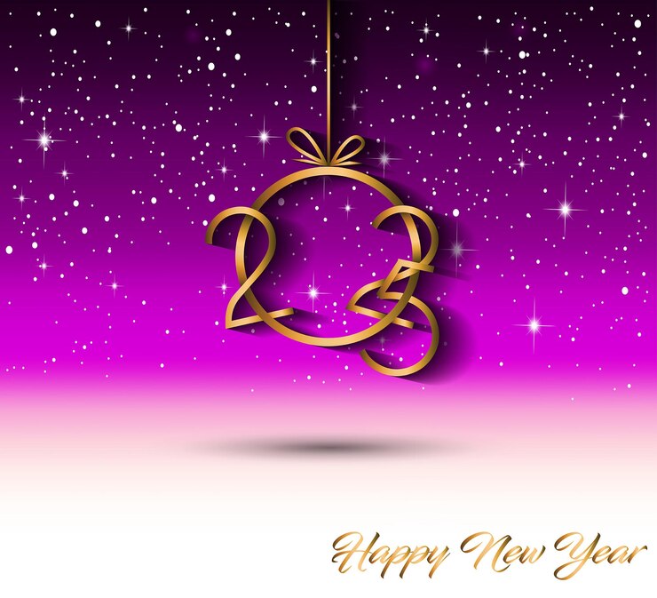वेक्टर 2025 happy new year background