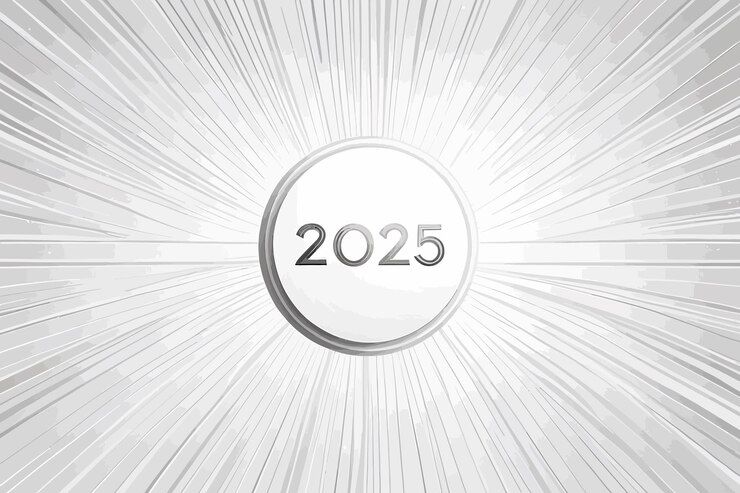 2025 счастливый новый год иллюстрация фона ИИ сгенерированное изображение