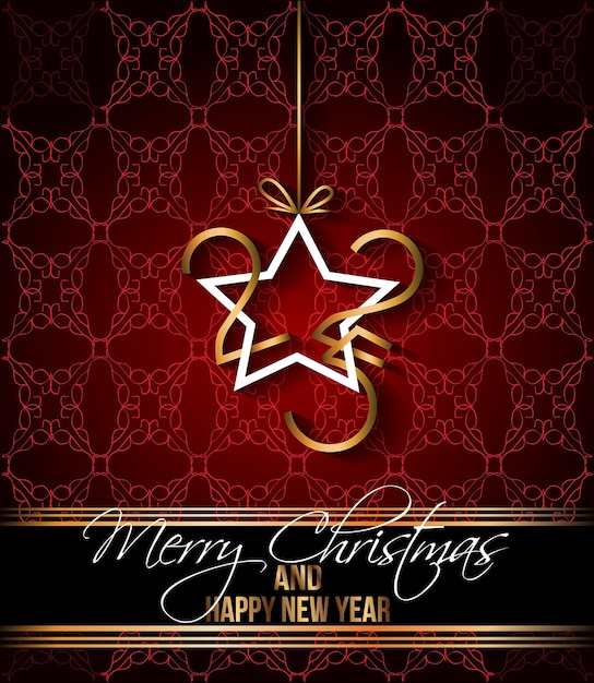 2025 happy new year and merry christmas background for your seasonal invitations greetings cards