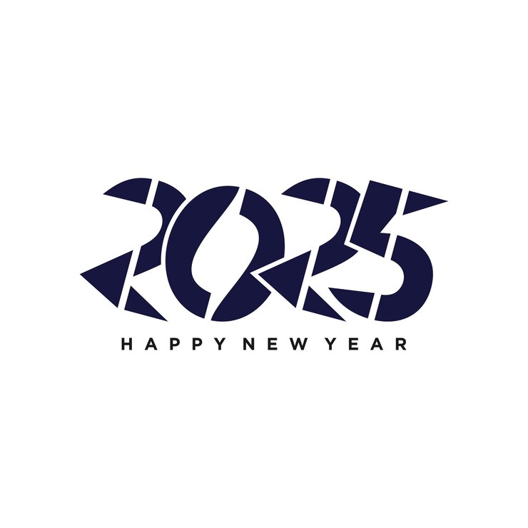 Vector 2025 logo design element vector icon with creative and premium concept
