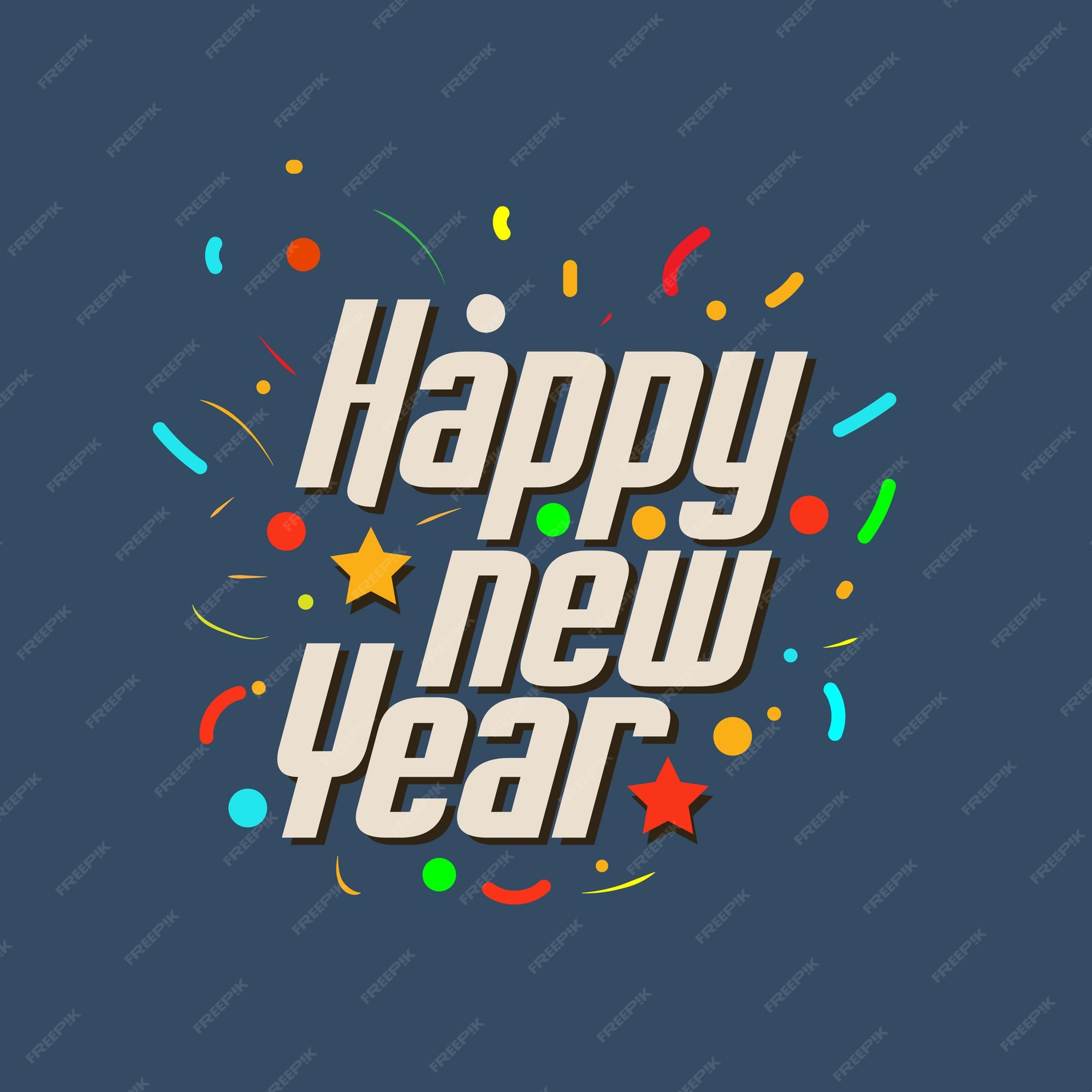 Premium Vector 2025 new year festive party poster realistic 3d gold confetti decorative design