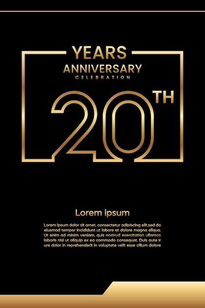 Modello del 20° anniversario