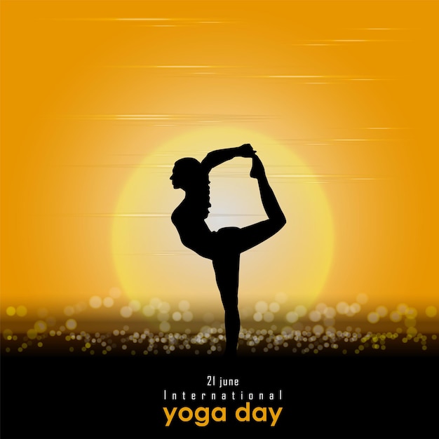 21 june-international yoga day,paper cut yoga body posture.