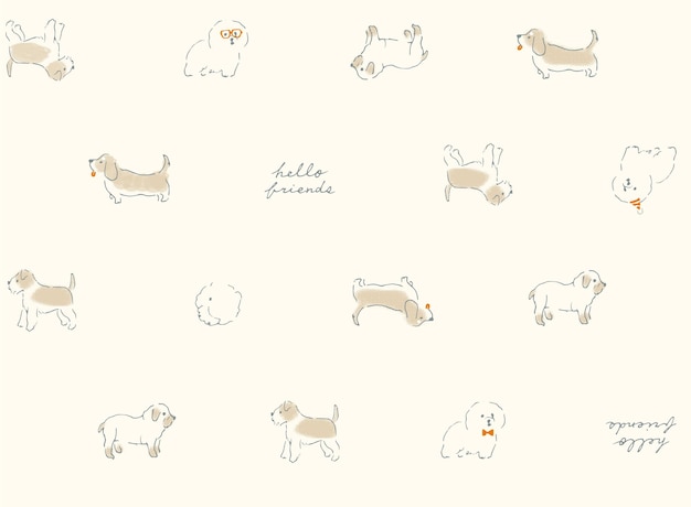 Vector 21sphu522 dog