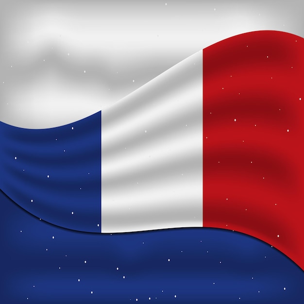 22 September France independence day flag design