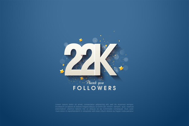 22k follower con un design pulito