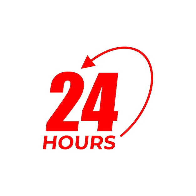 24 uur Logo Concept