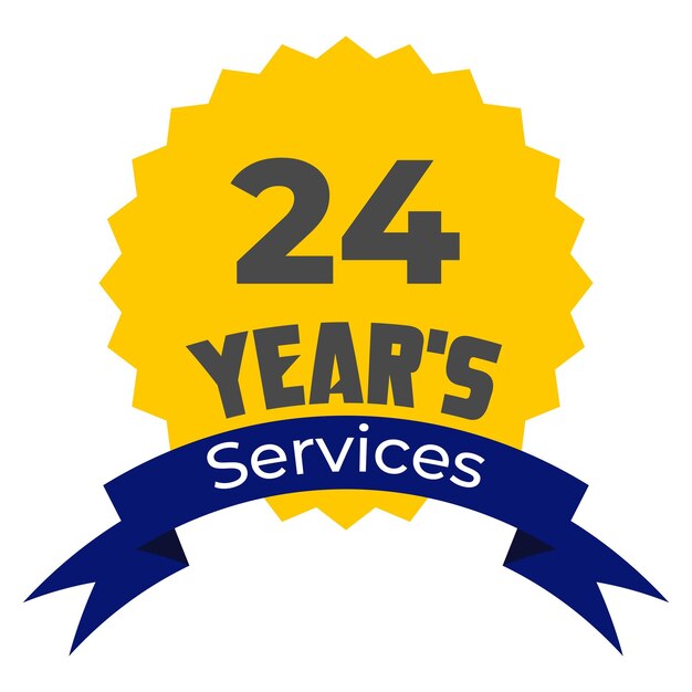 24 Years of Services