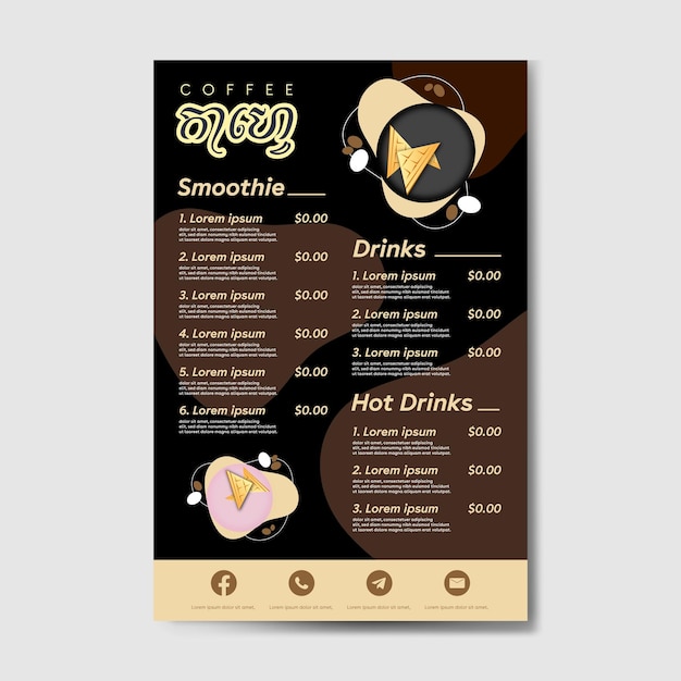 Vector 247 menu poster