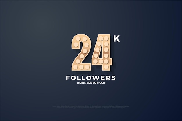 24k followers celebration.