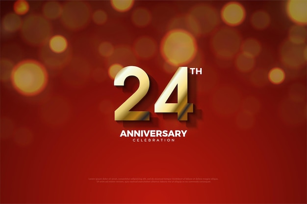골드 넘버가 있는 24주년