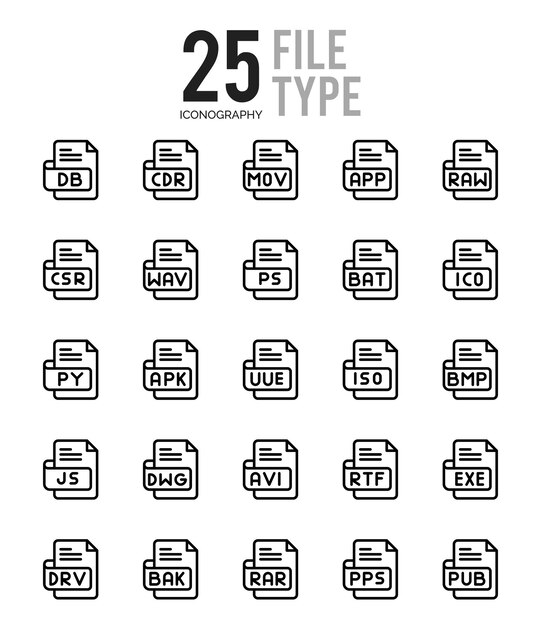 40 File type / File extension icon