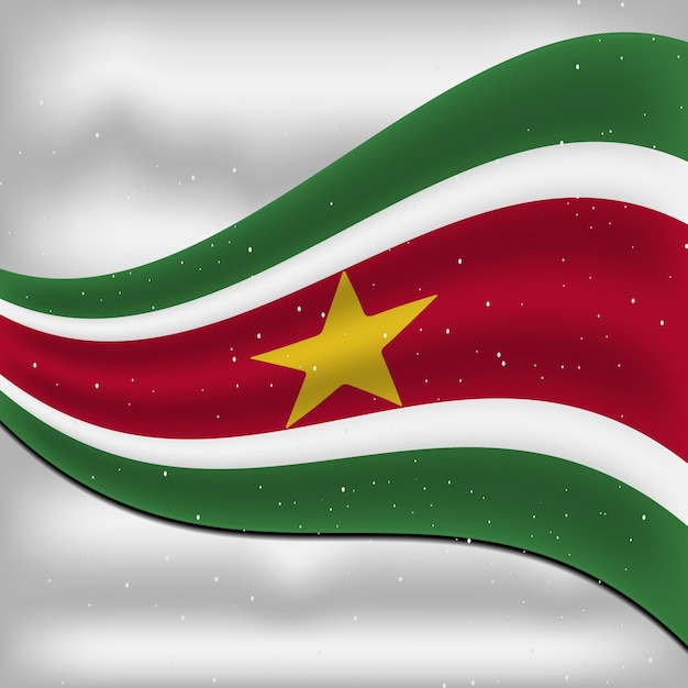 25 november suriname independence day flag design