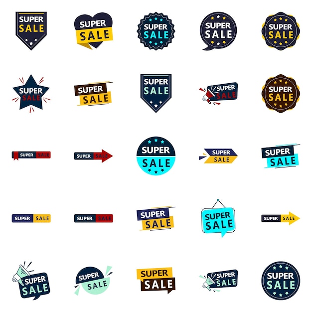 25 professionallydesigned super sale designs for promoting deals