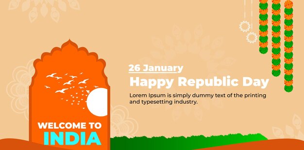 26 january happy republic day