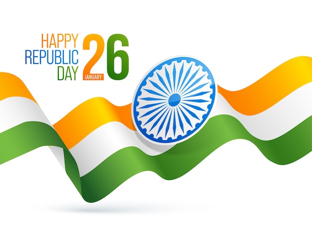 26th January Happy Republic Day Text