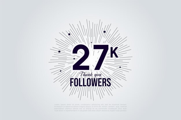 27k followers with different backgrounds.