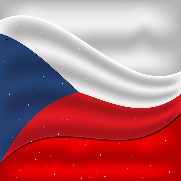 28 october czech republic independence day flag design