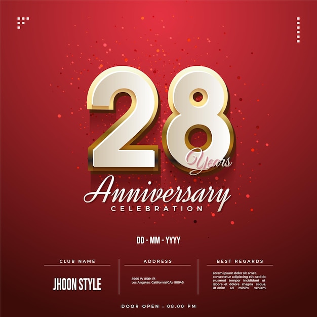 28주년 파티.