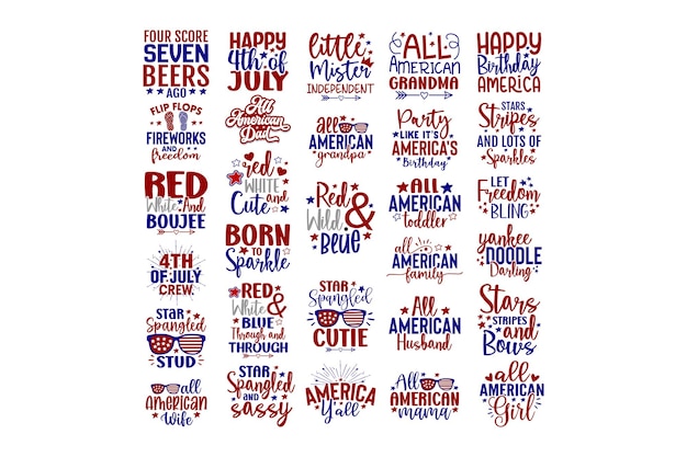 29 4th of july design bundle