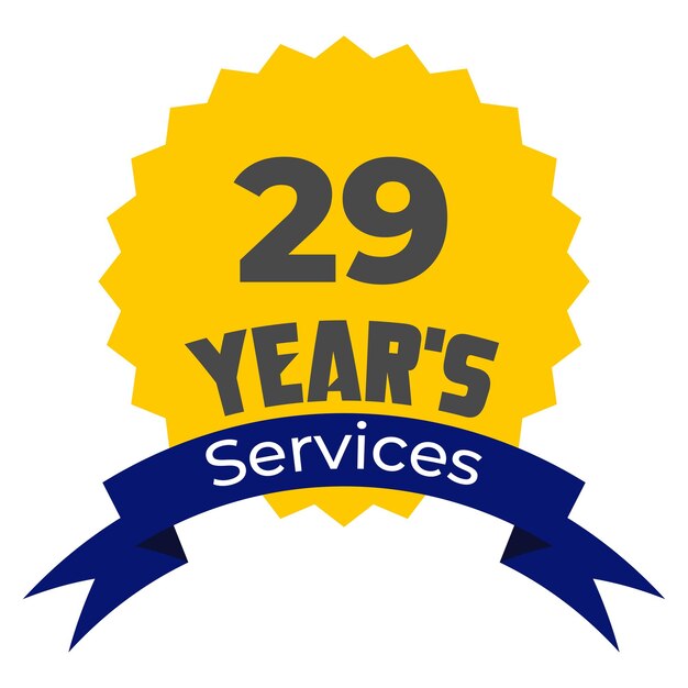 Vector 29 years of services