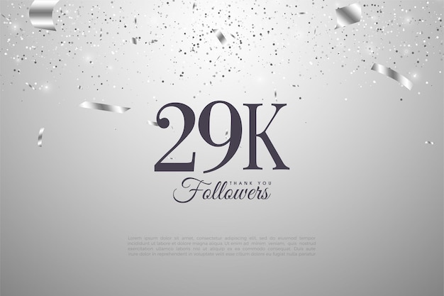 29k volgers met platte cijfers.