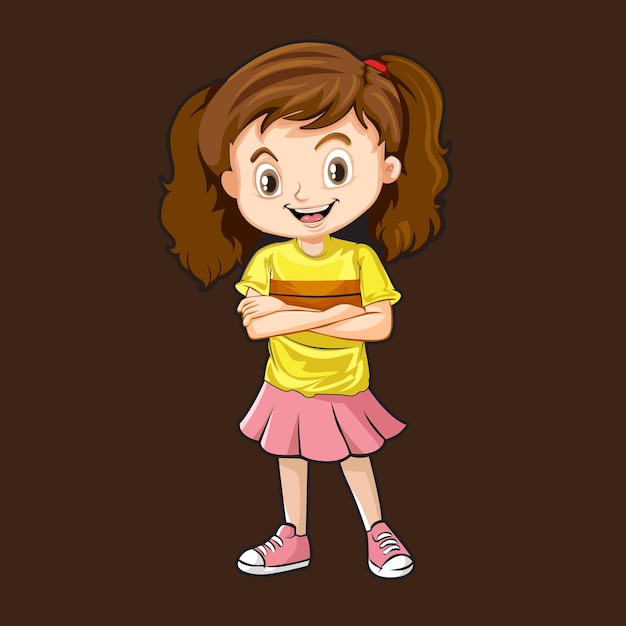 2d 귀여운 만화 캐릭터 디자인
