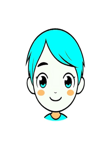 2D vector art of cartoon character