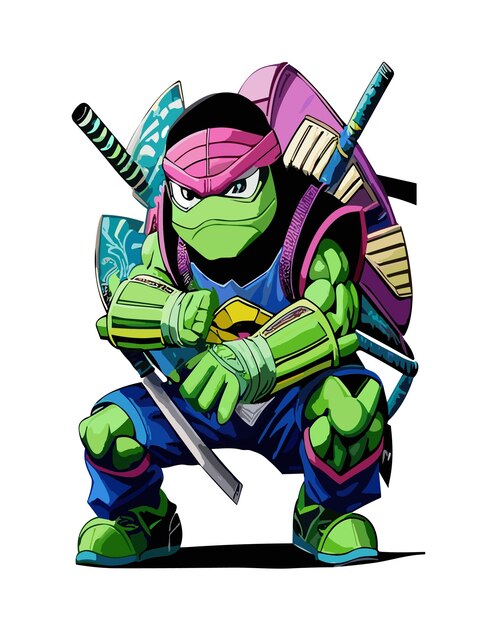 Donatello vintage Royalty Free Vector Image - VectorStock