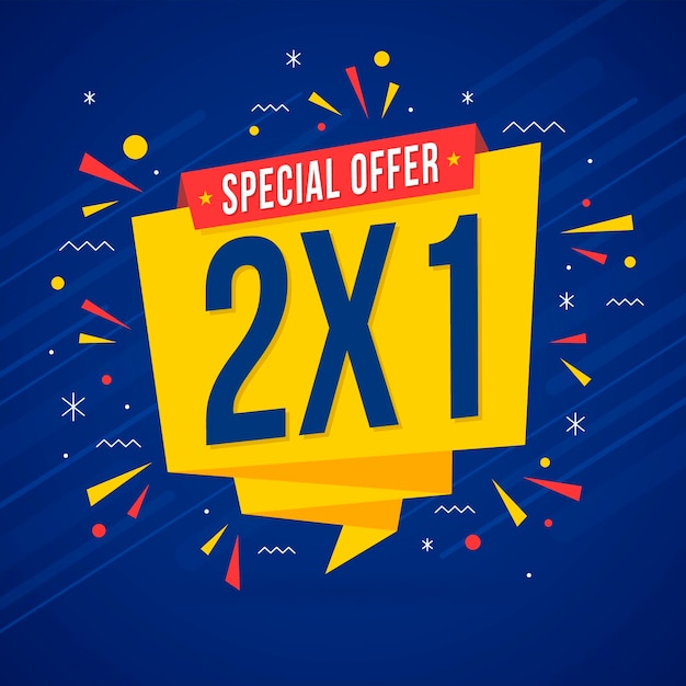 Vector 2x1 promotiebanner