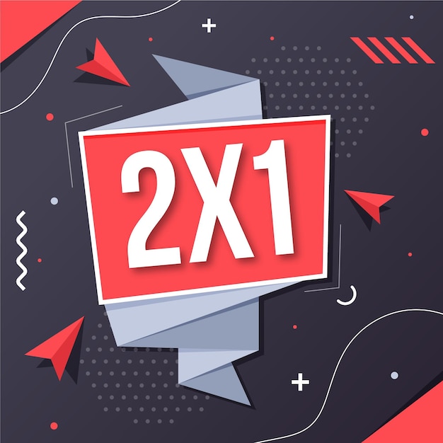 2x1 프로모션 배너