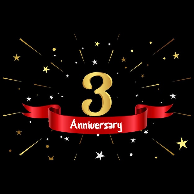 3 anni di design per la celebrazione dell'anniversario