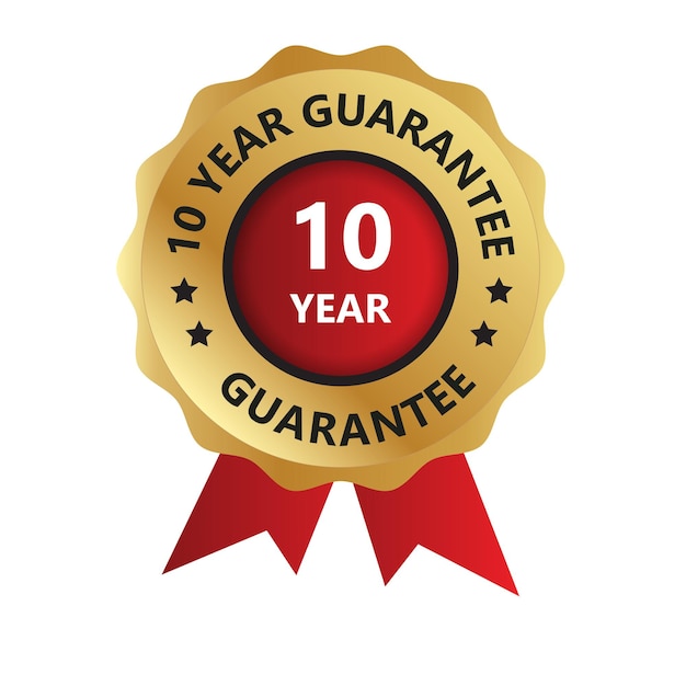 Vettore 3 anni di garanzia badge certificato di garanzia 3 anni di garanzia logo anno di garanzia logo vector photo