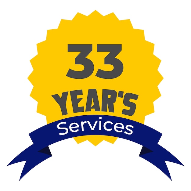 33 Years of Services