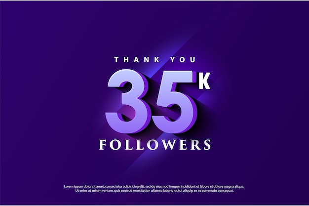 35k followers celebration.