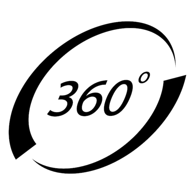 360 degree logos