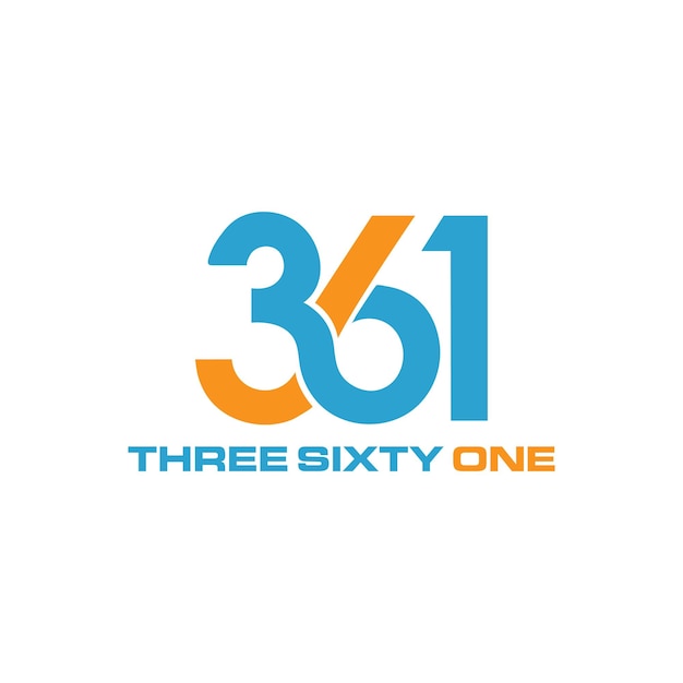 361 logo design vector