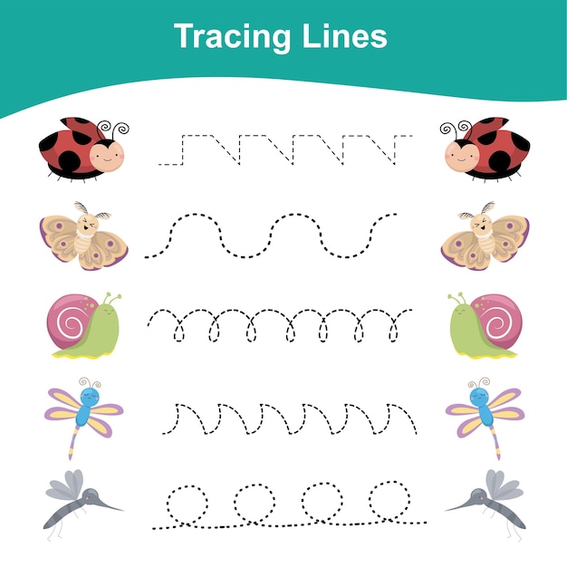 38 tracing lines