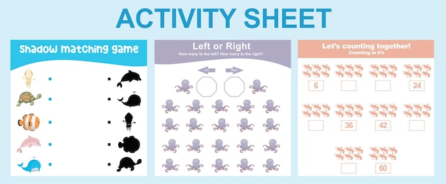 Vector 381 activity worksheet