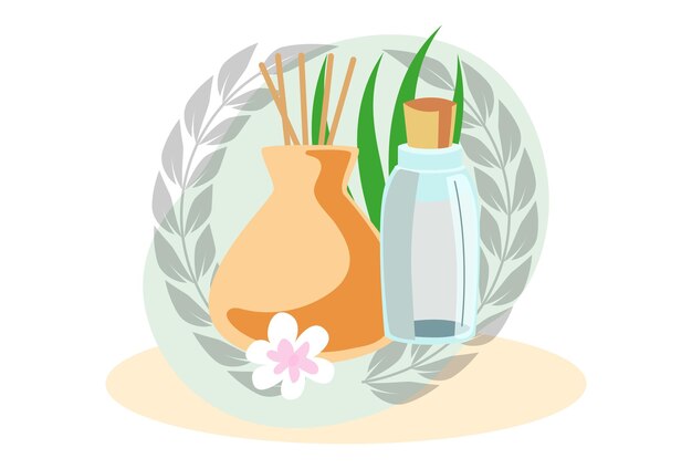 3854 Illustratie van het aroma-concept