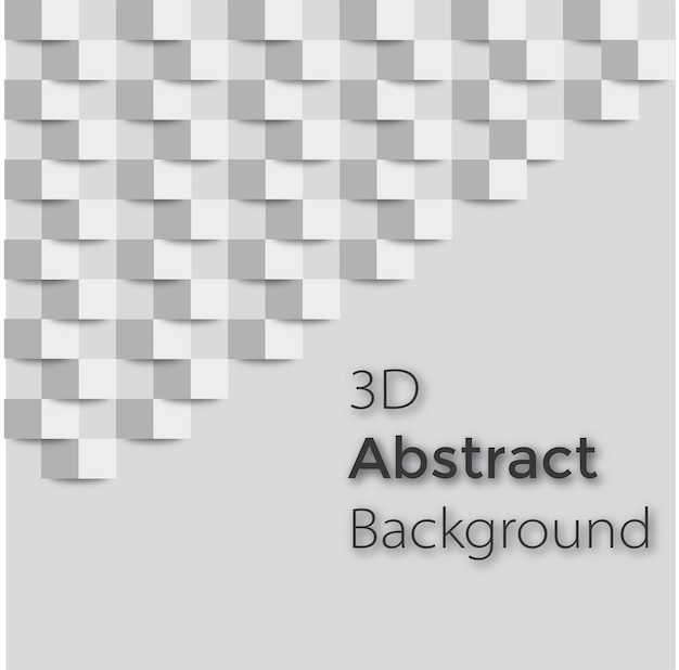 Vettore sfondio astratto 3d