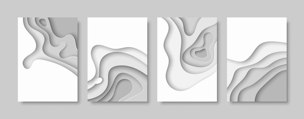 3d abstracte achtergrond met papier gesneden vormen. vectorontwerp voor zakelijke presentaties, flyers, posters en ansichtkaarten.