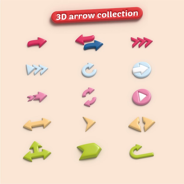 3D Arrow Collection