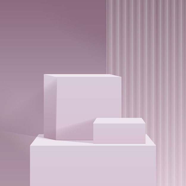 3d background products minimal podium scene with geometric platform