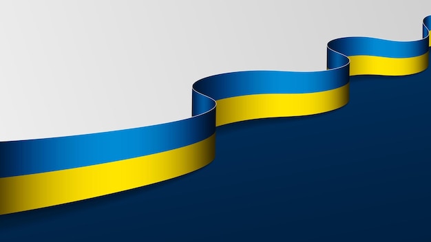 3d background with flag of Ukraine An element of impact for the use you want to make of it
