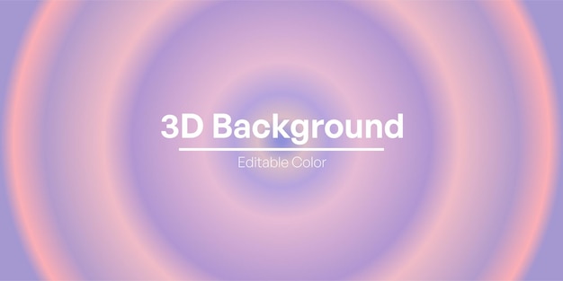 3D Backgrounds Cartoons Shape for Template